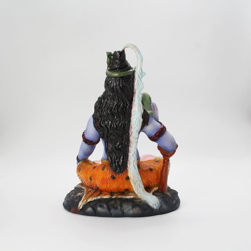 Fiber Multicolour Shiv Idol  Shiva Idol for Home & Office Temple I Living Room I Car Dashboard